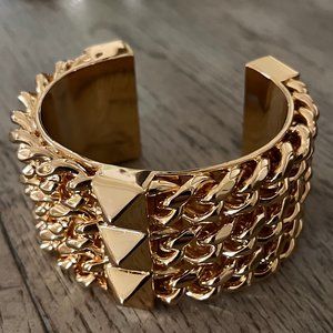 Fallon Triple Pyramid Wide Cuff